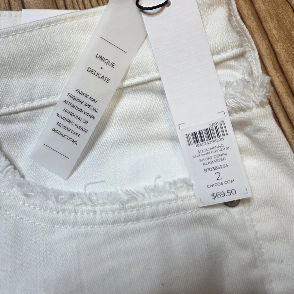 Chico's Cream So Slimming Girlfriend Pants - Picture 5 of 7